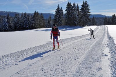 Ski de fond dans les Montagnes du Jura