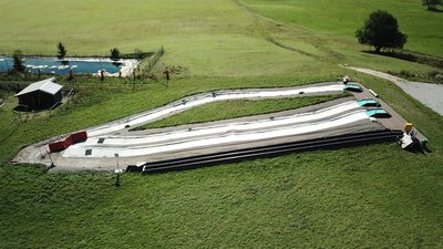 Luges tubing - Station les Gentianes - Morbier
