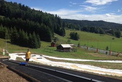 Luges tubing - Station les Gentianes - Morbier