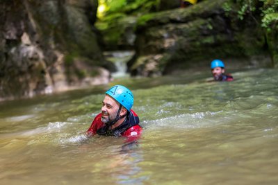 Canyoning jura