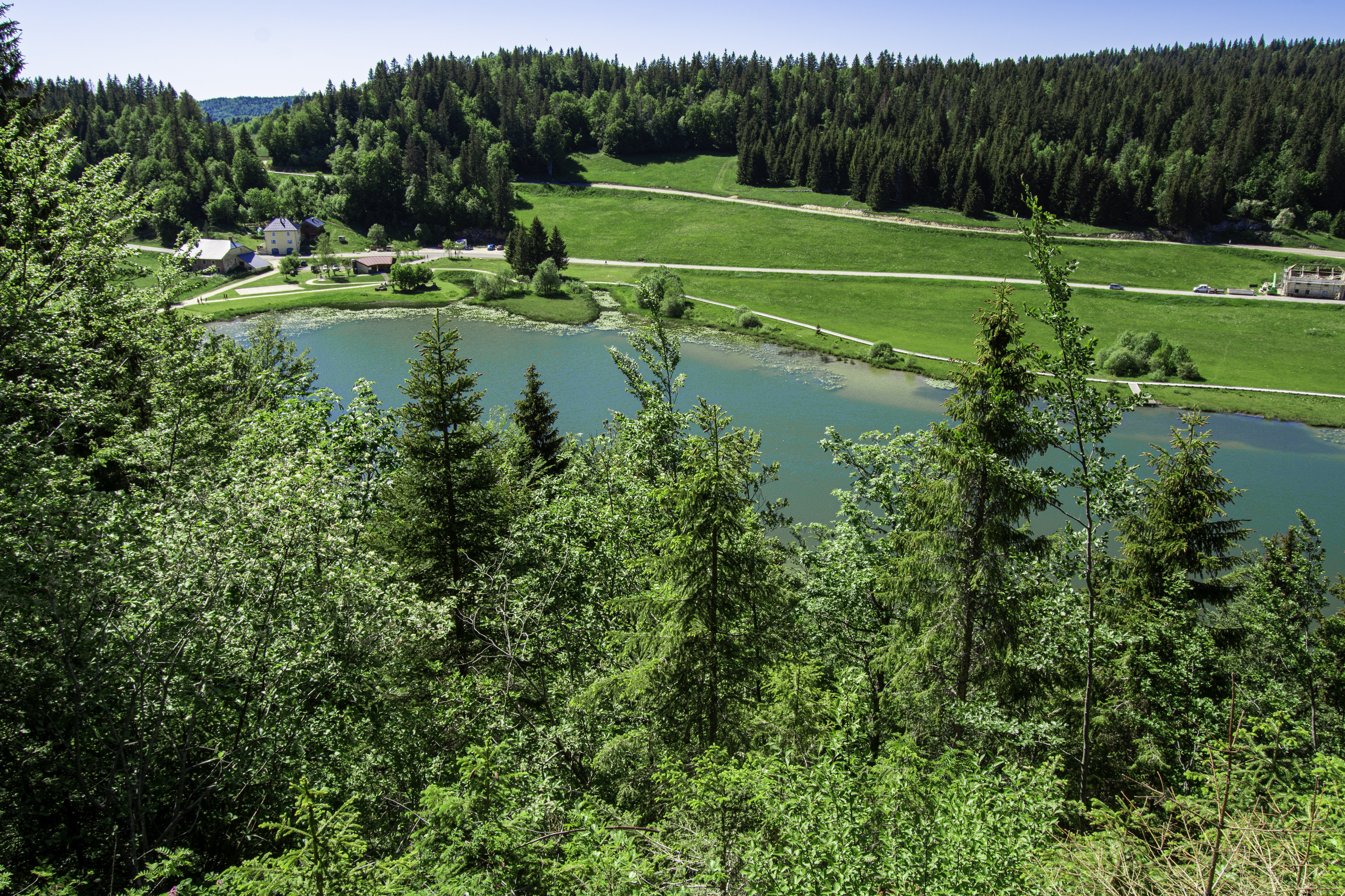 Le lac de Lamoura