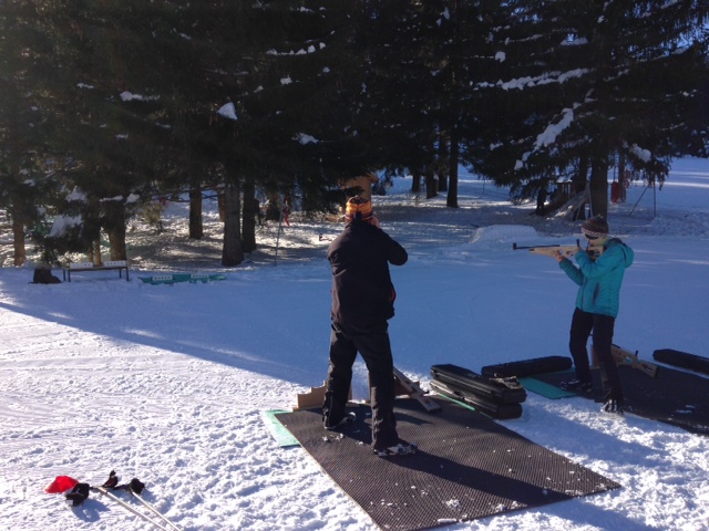 Initiation biathlon et tir carabine laser