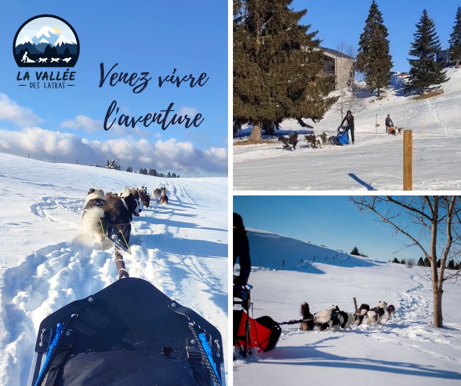 La vallée des laïkas Photo montage hiver - 1