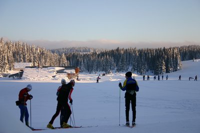 Ski de fond au Pré Poncet